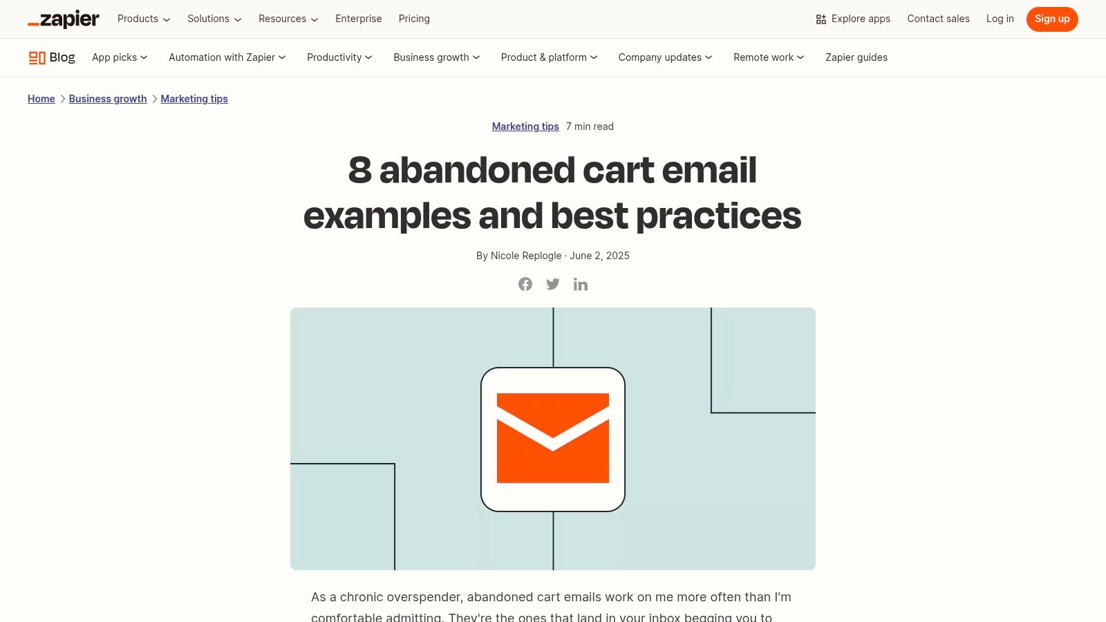 10 Abandoned Cart Email Examples (2026) — Real Copy, Subject Lines & Templates