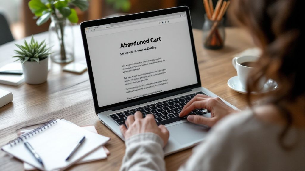 Abandoned Cart Email Shopify: Complete Recovery Guide