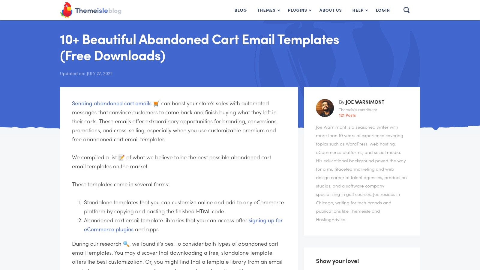 Top 12 Abandoned Cart Email Template Shopify Resources for 2025