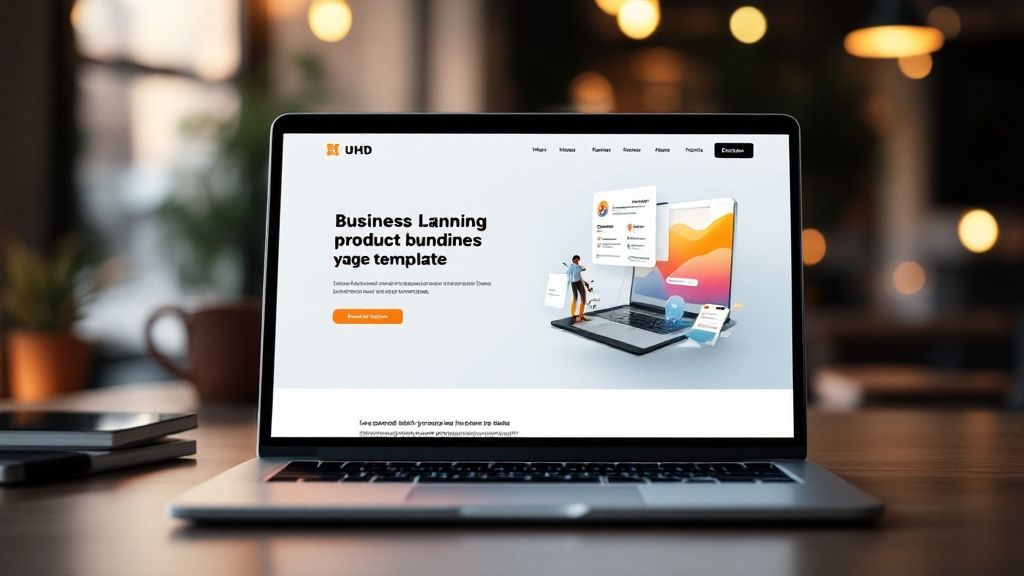 Boost Conversions with Product Landing Page Templates
