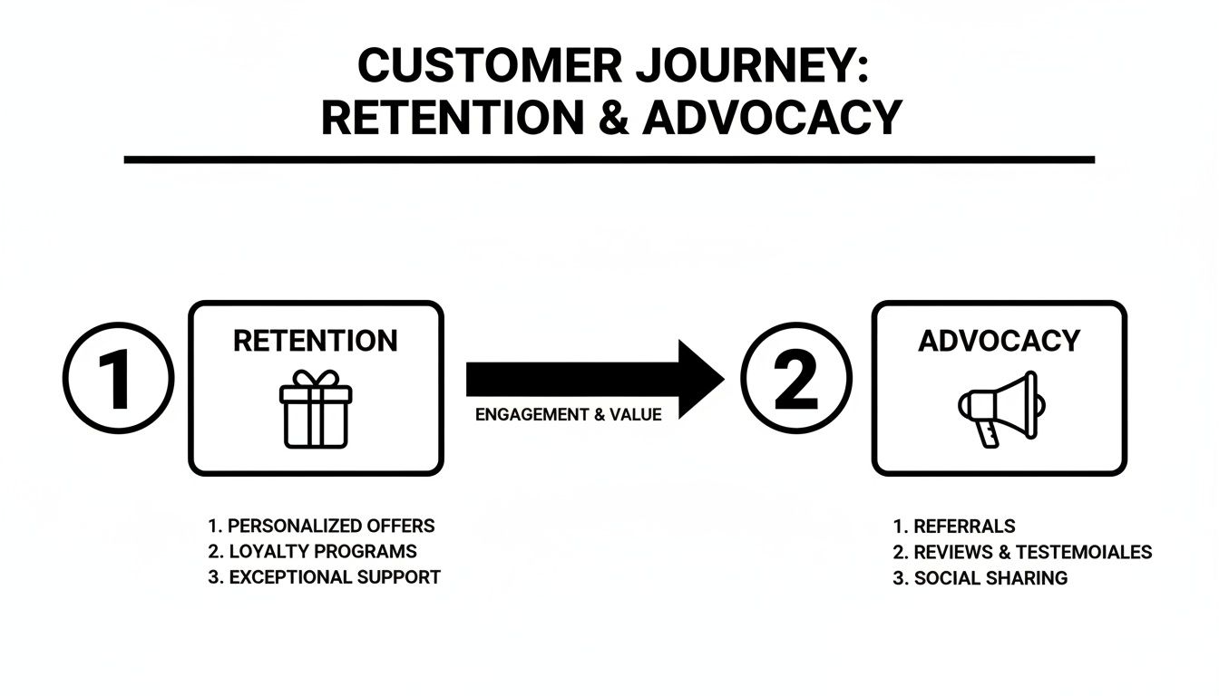 A Guide to Customer Journey Stages for Shopify Stores