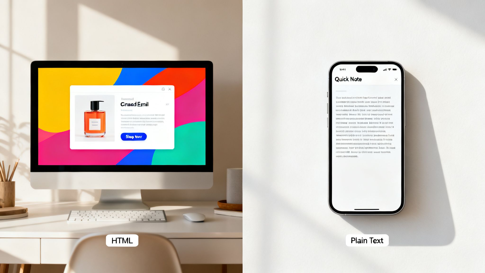 Email HTML vs Text A Shopify Merchant's Guide