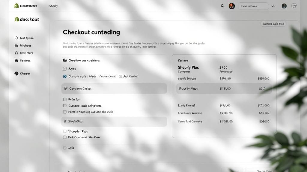 Shopify Checkout Customization That Converts