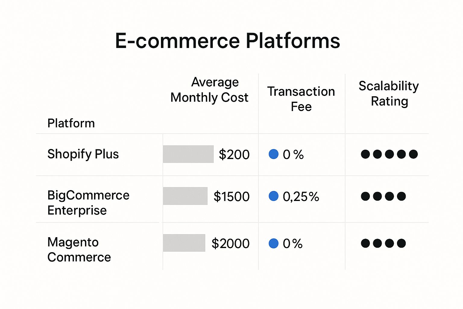 Top Shopify Plus Alternatives for Enterprise eCommerce